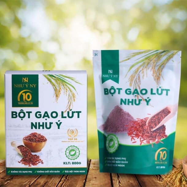 Bột gạo lứt Như Ý NY hỗ trợ giảm cân, lợi sữa và thanh lọc cơ thể
